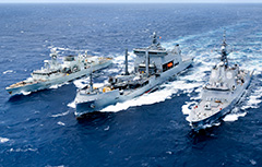 HMAS Sydney, HMCS Regina, HMNZS Aotearoa, USS Decatur, Rim of the Pacific 2026, Sea Phase